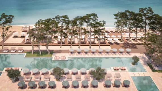 Conrad corfu beach side