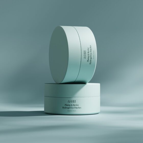 ASHRI Skin Eye Patches: Plump & Revive Hydrogel for Radiant, Rested Eyes