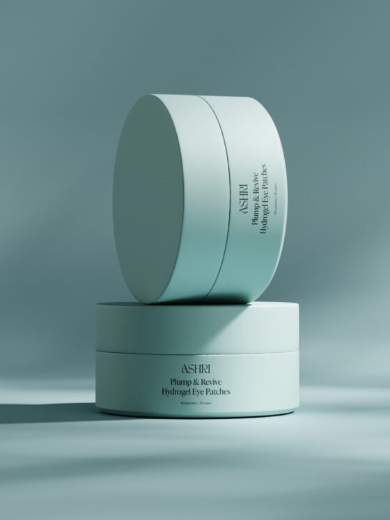ASHRI Skin Eye Patches: Plump & Revive Hydrogel for Radiant, Rested Eyes